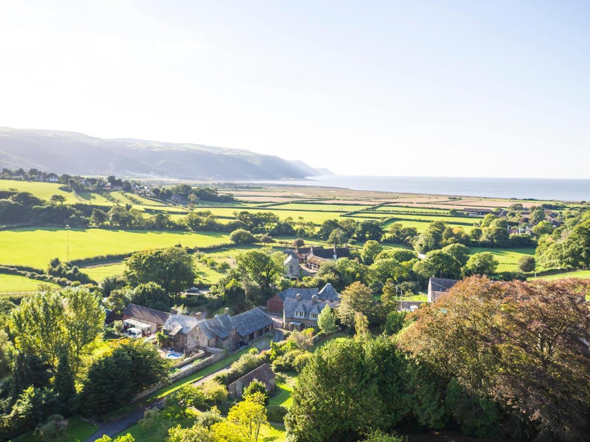 Luxury Bed And Breakfast At Bossington Hall In Exmoor, Somerset Porlock Eksteriør billede