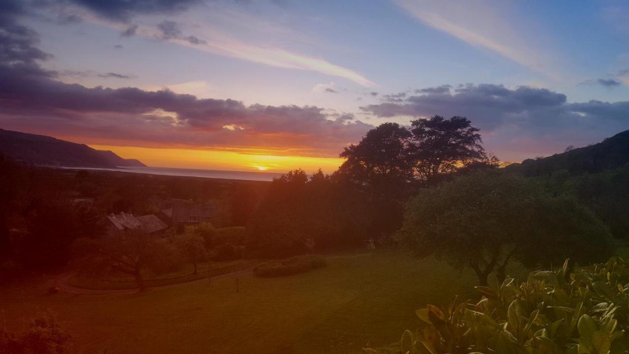 Luxury Bed And Breakfast At Bossington Hall In Exmoor, Somerset Porlock Eksteriør billede