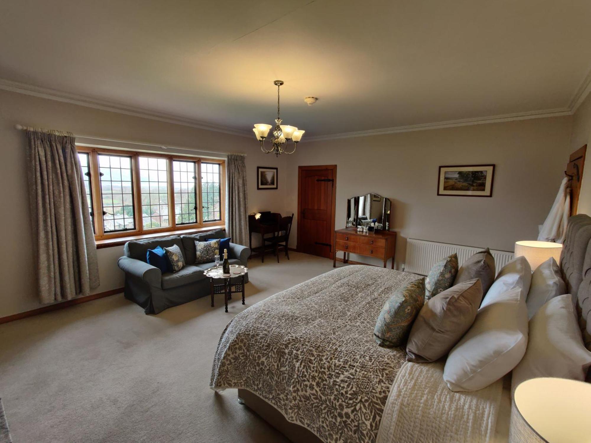 Luxury Bed And Breakfast At Bossington Hall In Exmoor, Somerset Porlock Værelse billede