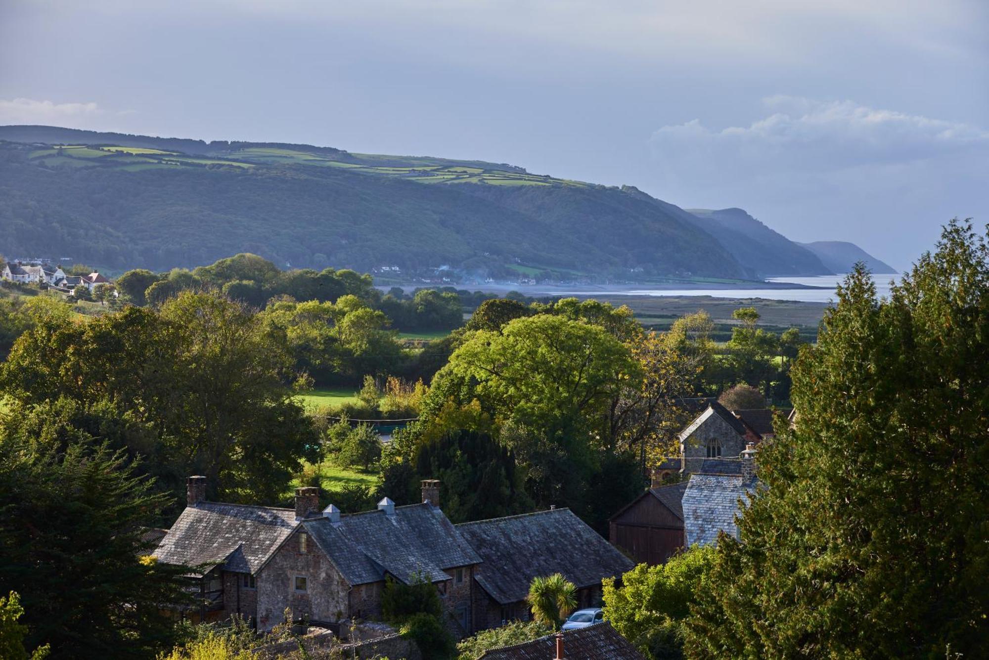 Luxury Bed And Breakfast At Bossington Hall In Exmoor, Somerset Porlock Eksteriør billede