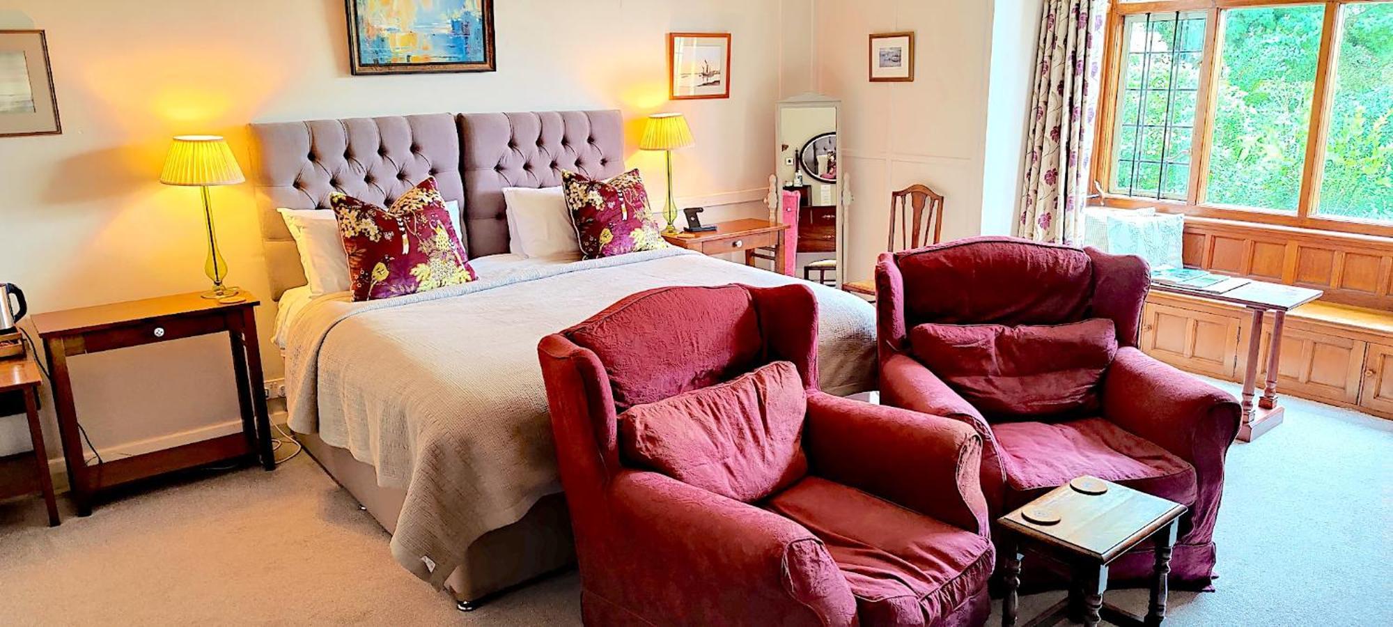 Luxury Bed And Breakfast At Bossington Hall In Exmoor, Somerset Porlock Eksteriør billede