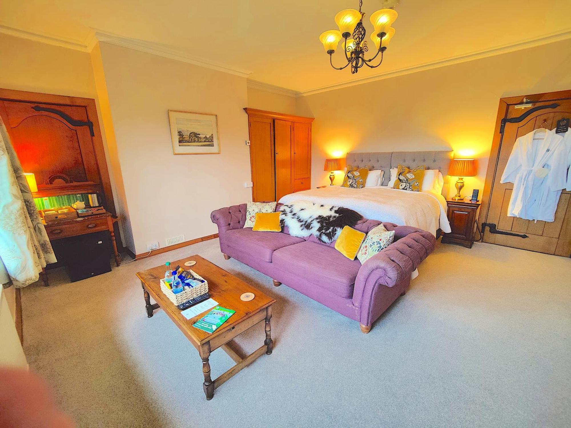 Luxury Bed And Breakfast At Bossington Hall In Exmoor, Somerset Porlock Eksteriør billede
