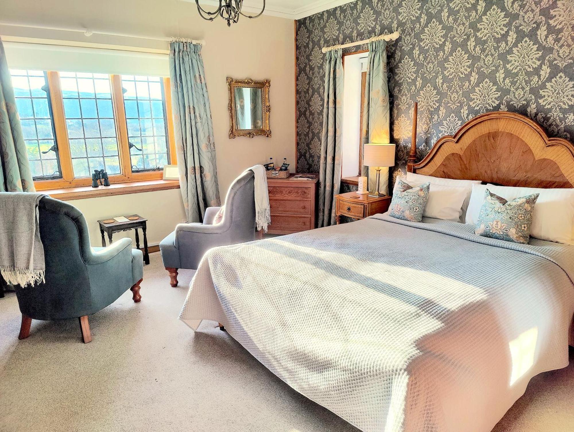 Luxury Bed And Breakfast At Bossington Hall In Exmoor, Somerset Porlock Eksteriør billede